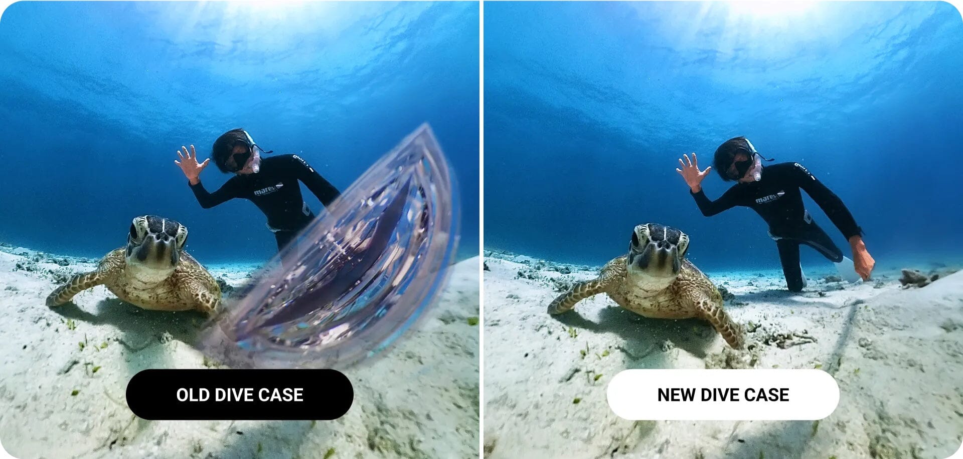 Insta360 X3 Invisible Dive Case(New) - Waterproof Up to 50m (164ft) Dive Case Insta360