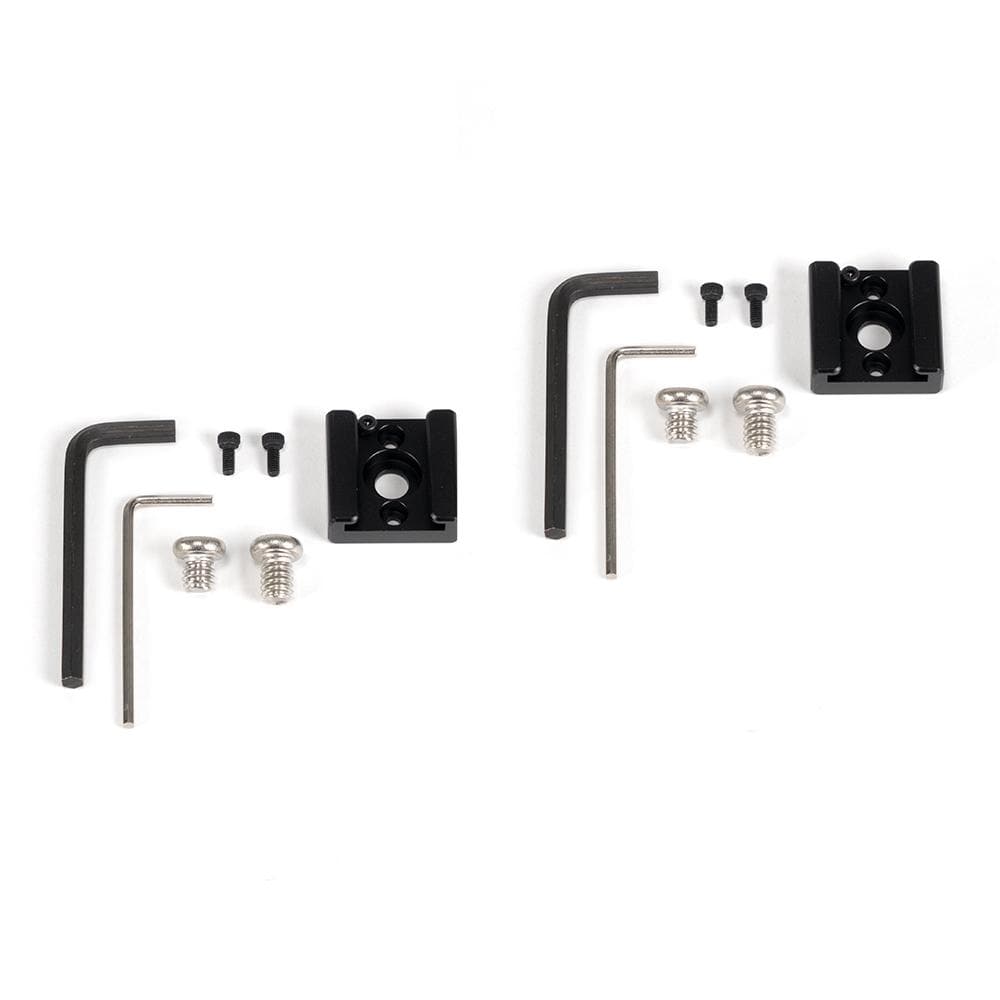 2 Pack Cold Shoe Mount Adapter for 1/4-20" Parts EVO Gimbals