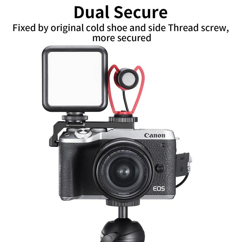 Hot Shoe Extension Bracket R038 for Canon M6 Mark II Camera Cages Ulanzi