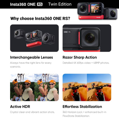 Insta360 ONE RS Twin Edition Insta360 