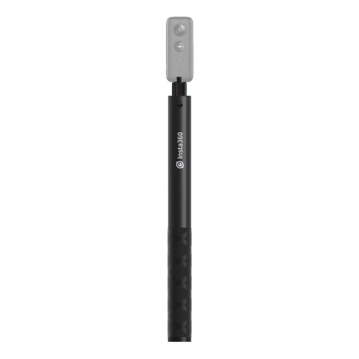 Invisible Selfie Stick 1/4 Inch Screw Compatible with Insta360 ONE X3 ONE  X2 ONE R, ONE, GO 2 and Many More