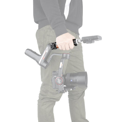 NICEYRIG Wood Handle for Zhiyun Weebill-S Gimbal EVOGimbals.com 