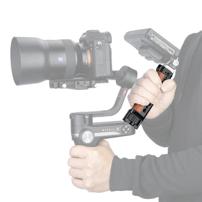 NICEYRIG Wood Handle for Zhiyun Weebill-S Gimbal EVOGimbals.com 