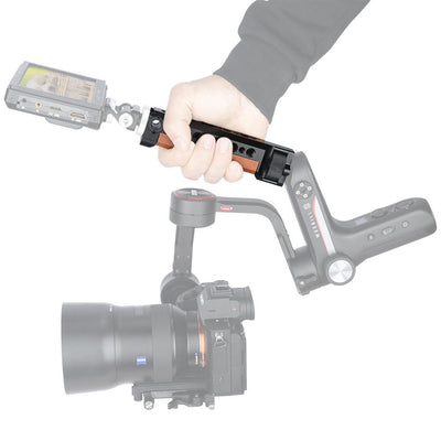 NICEYRIG Wood Handle for Zhiyun Weebill-S Gimbal EVOGimbals.com 