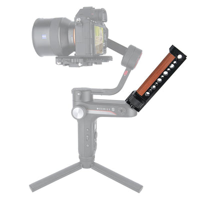 NICEYRIG Wood Handle for Zhiyun Weebill-S Gimbal EVOGimbals.com 