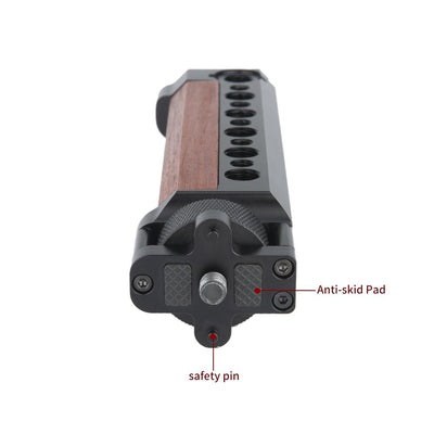 NICEYRIG Wood Handle for Zhiyun Weebill-S Gimbal EVOGimbals.com 