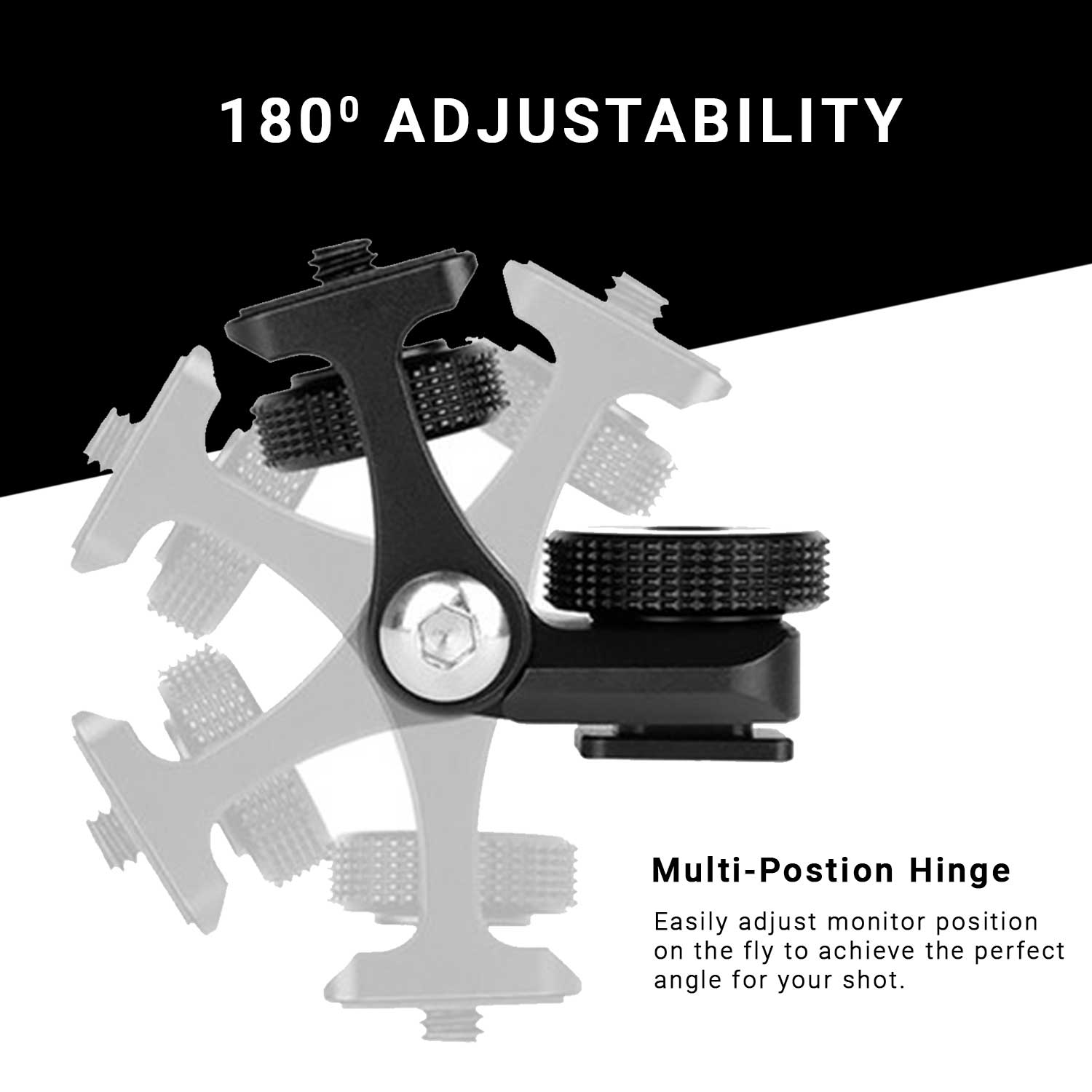 R007 Field Monitor Mount with 180 Tilt Mount Ulanzi