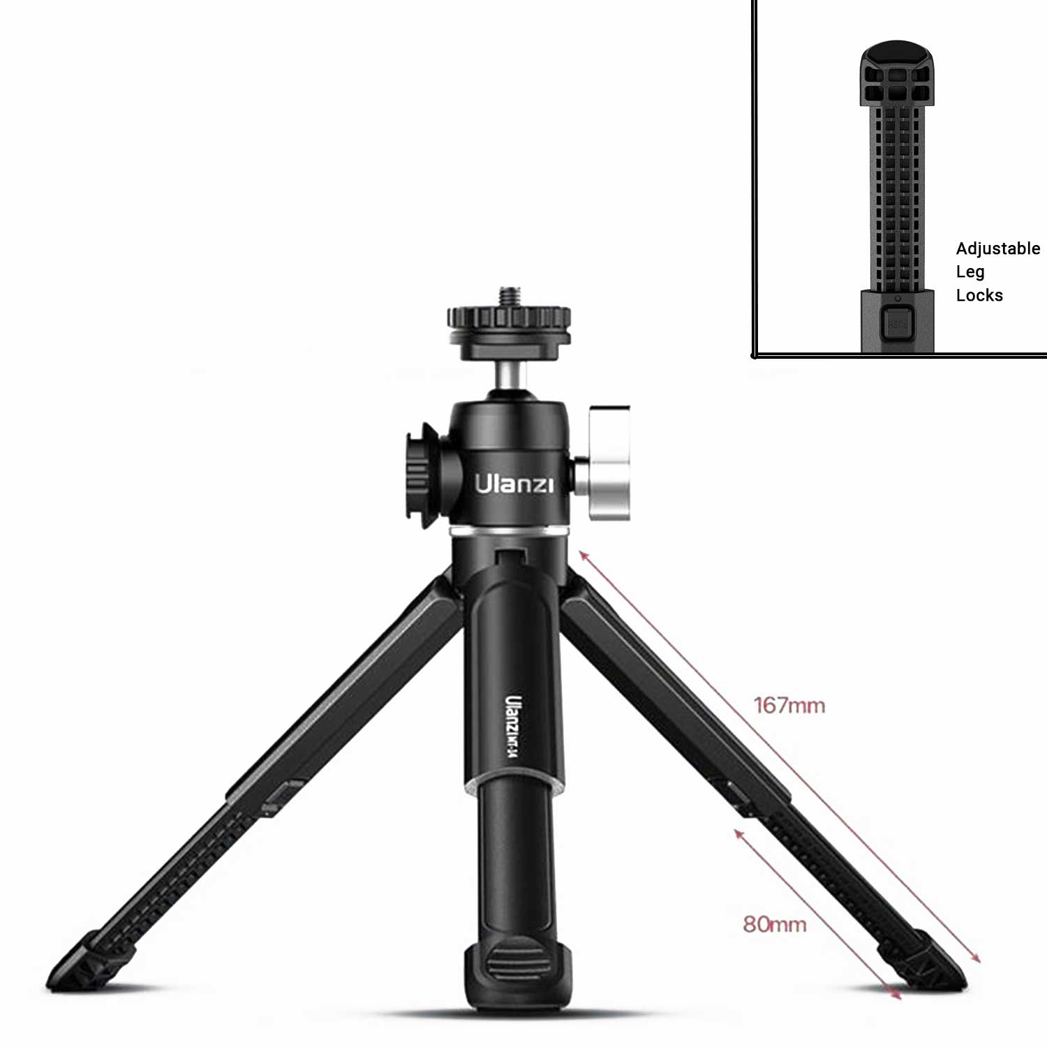 Ulanzi U-Vlog LITE Extendable Tripod Tripod Ulanzi