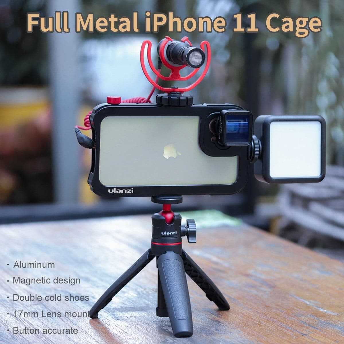 Ulanzi Video Cage for iPhone 11, Pro & Pro Max Mobile Video Ulanzi