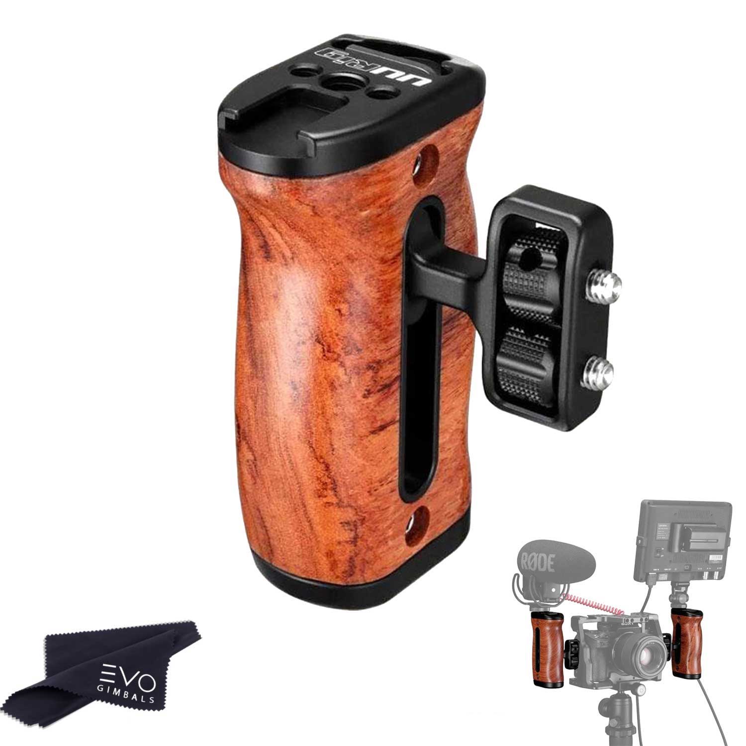 UURig R027 Camera Cage Wood Handgrip Camera Cages Ulanzi