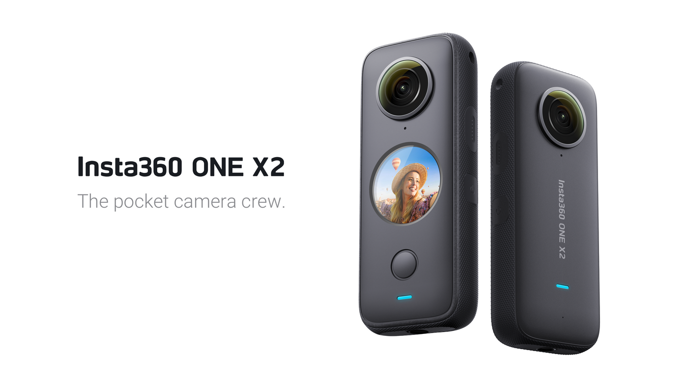 Insta360 ONE X2 Bundle with 128GB Memory Card & Invisible