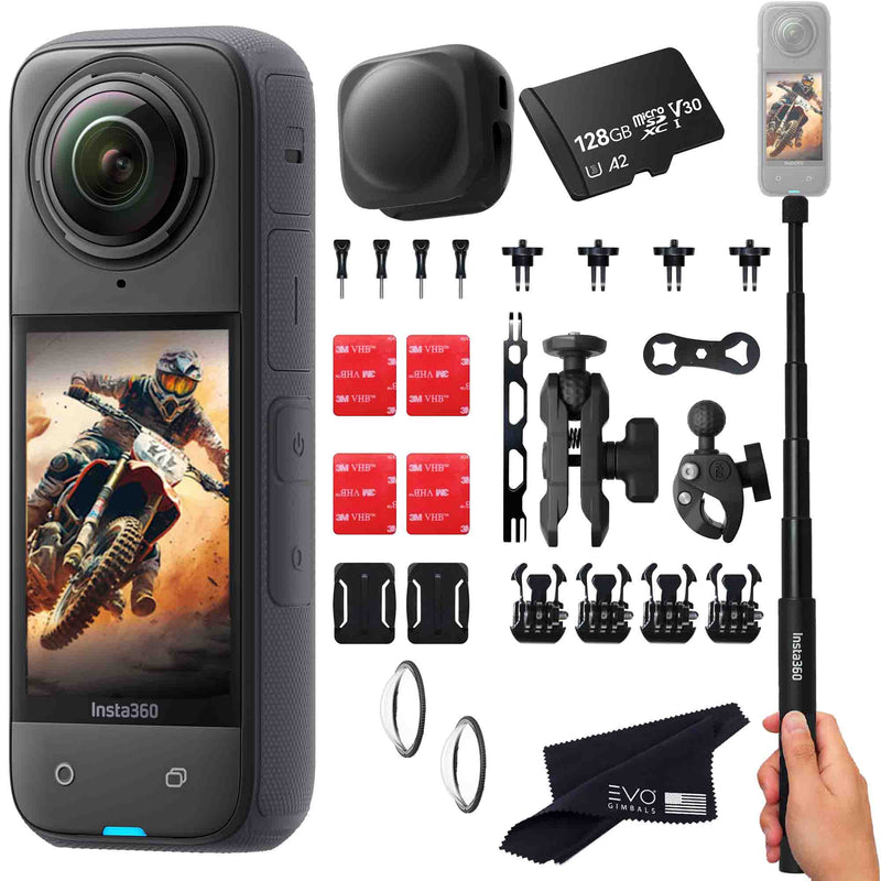 Jual Insta360 ONE X4 - 8K Action Camera Insta 360 ONE X 4 Garansi Resmi - PAKET STICK, NON - Foto 5