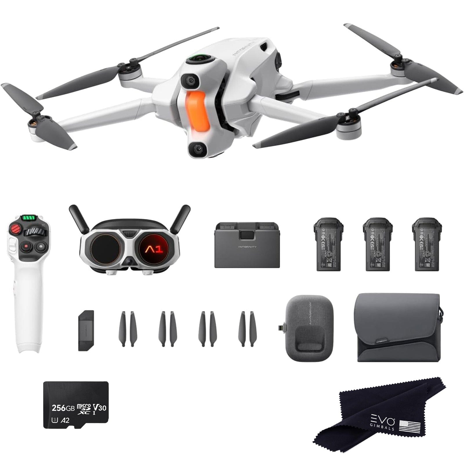 Antigravity A1 Infinity Bundle EVOGimbals.com 256GB 