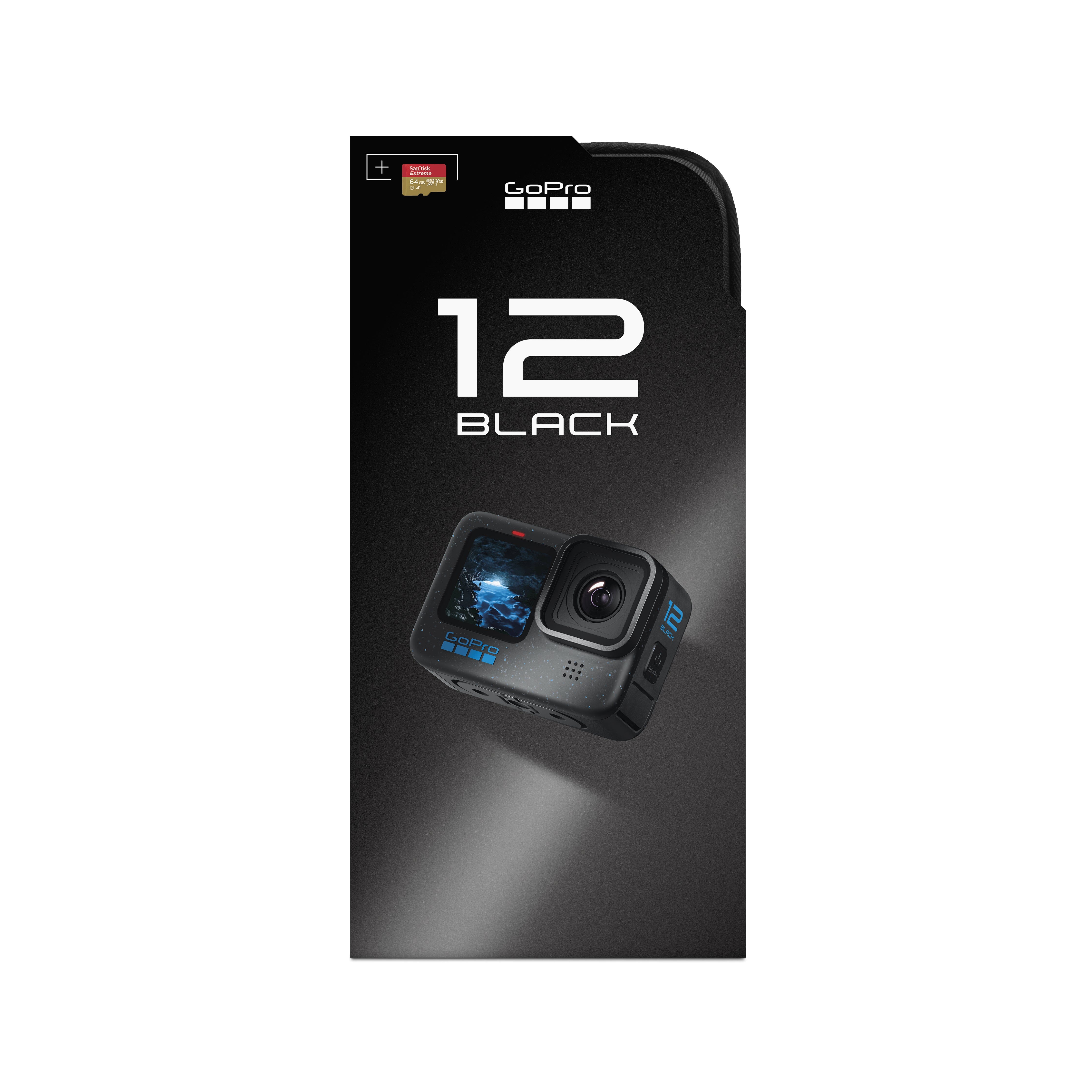 ビデオカメラ GoPro HERO12 Black GoPro HERO12 Black Action Camera (Waterproof + Stabilization)