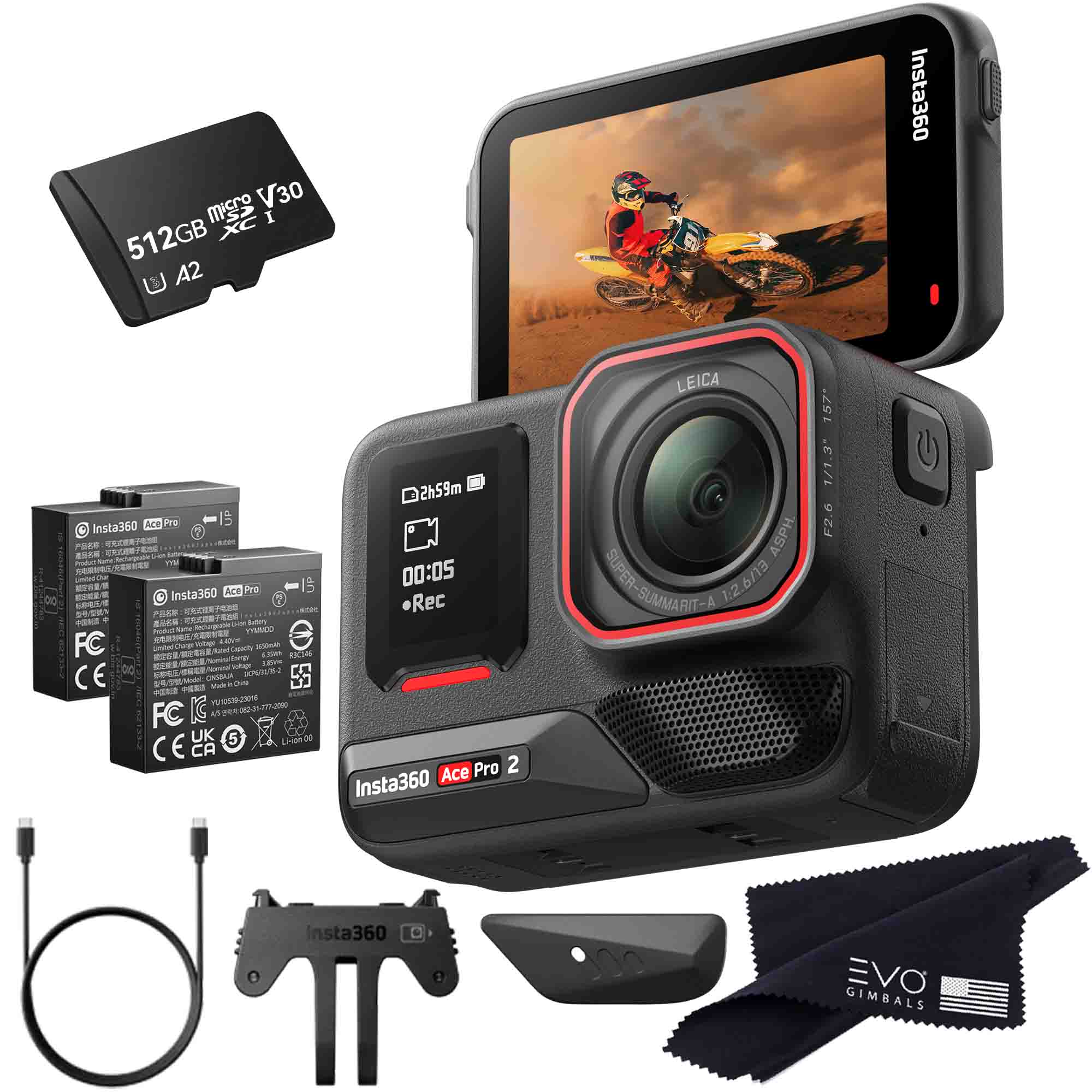 ビデオカメラ insta360 - Insta360 Ace Pro microSD 512 Buy Insta360 Ace Pro 2 - 8K AI-Powered Action Cam