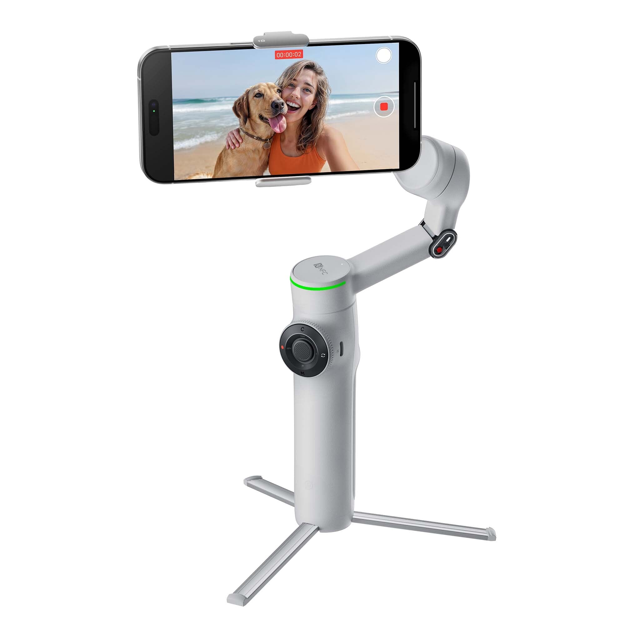 Insta360 Flow Pro (Tripod付き) Amazon.com: Insta360 Flow Pro - AI-Powered Gimbal Stabilizer