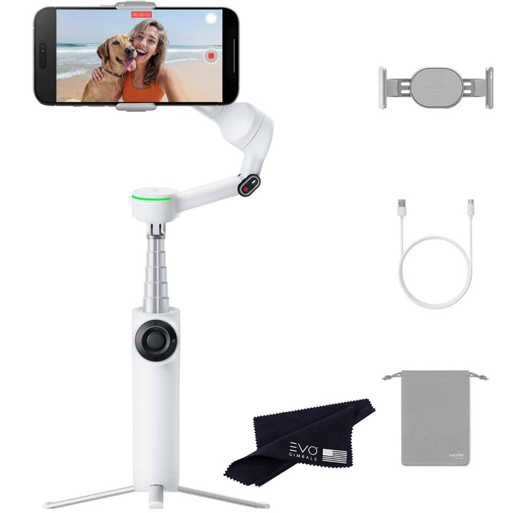 Insta360 Flow 2 Pro- AI-Powered Smartphone Stabilizer, Auto Tracking,