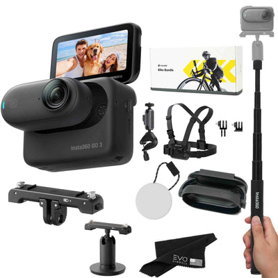 Insta360 GO 3 – Waterproof Tiny Mighty Action Camera Action Camera EVOGimbals.com CINSABKA-128GB-BLK-Bike-SELFIE 