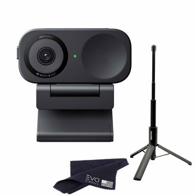 Insta360 Link 2C EVOGimbals.com Link 2C with Tripod Selfie Stick 