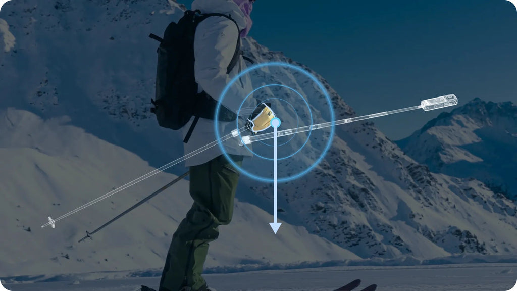 Insta360 Ski Pole Mount for action cameras EVOGimbals.com 
