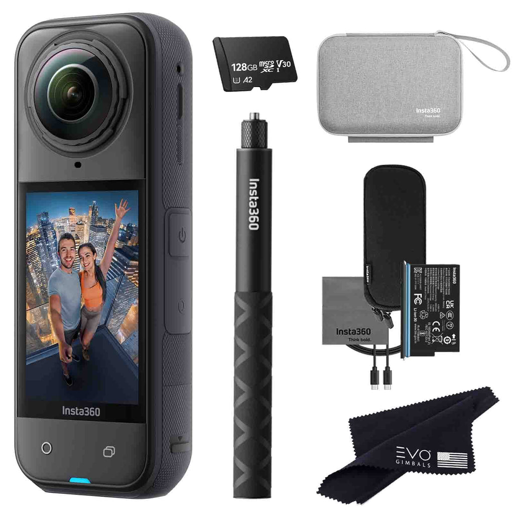 Insta360 X4 8K 360° Action Camera (Copy) 360 camera Insta360 128GB Travel Bundle 