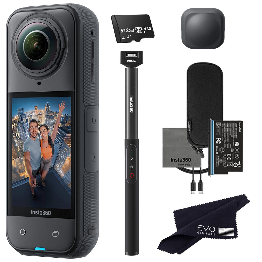 Insta360 X4 8K 360° Action Camera (Copy) 360 camera Insta360 512GB Power Selfie Stick Bundle 