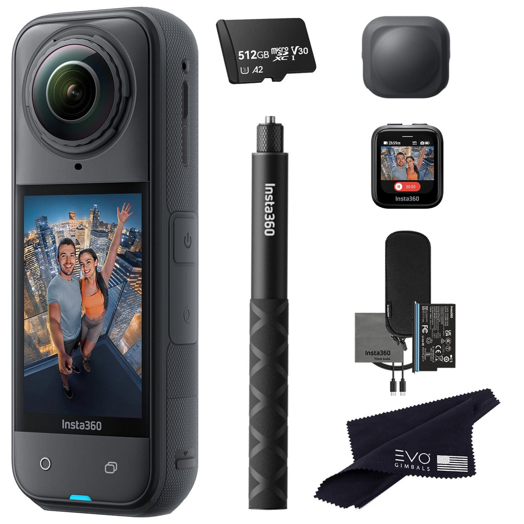 Insta360 X4 8K 360° Action Camera (Copy) 360 camera Insta360 512GB Remote Bundle 