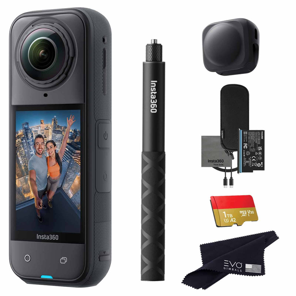 Insta360 X5 8K 360° Action Camera 360 camera Insta360 1TB Basic Bundle 