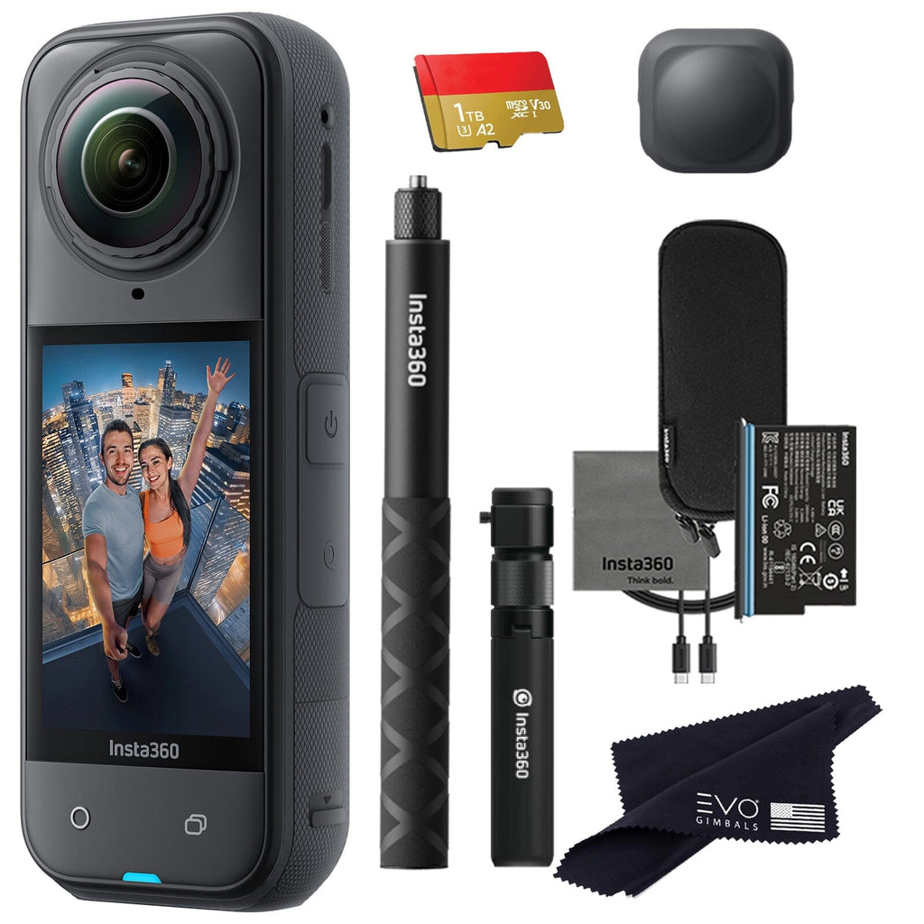 Insta360 X5 8K 360° Action Camera 360 camera Insta360 1TB Bullet Time Bundle 