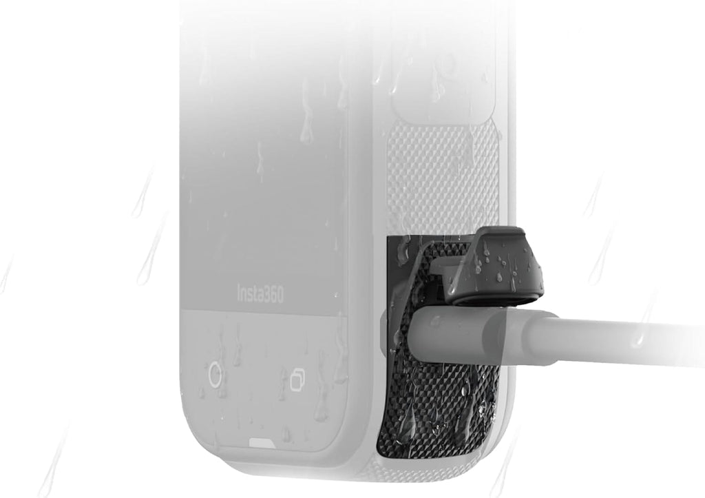 Insta360 X5 All-Weather USB Charging Cover/Keep Charging While Shooting EVOGimbals.com 
