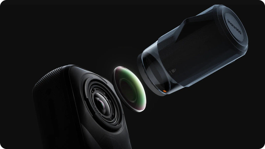 Insta360 X5 Replacement Lens Complete Kit EVOGimbals.com 