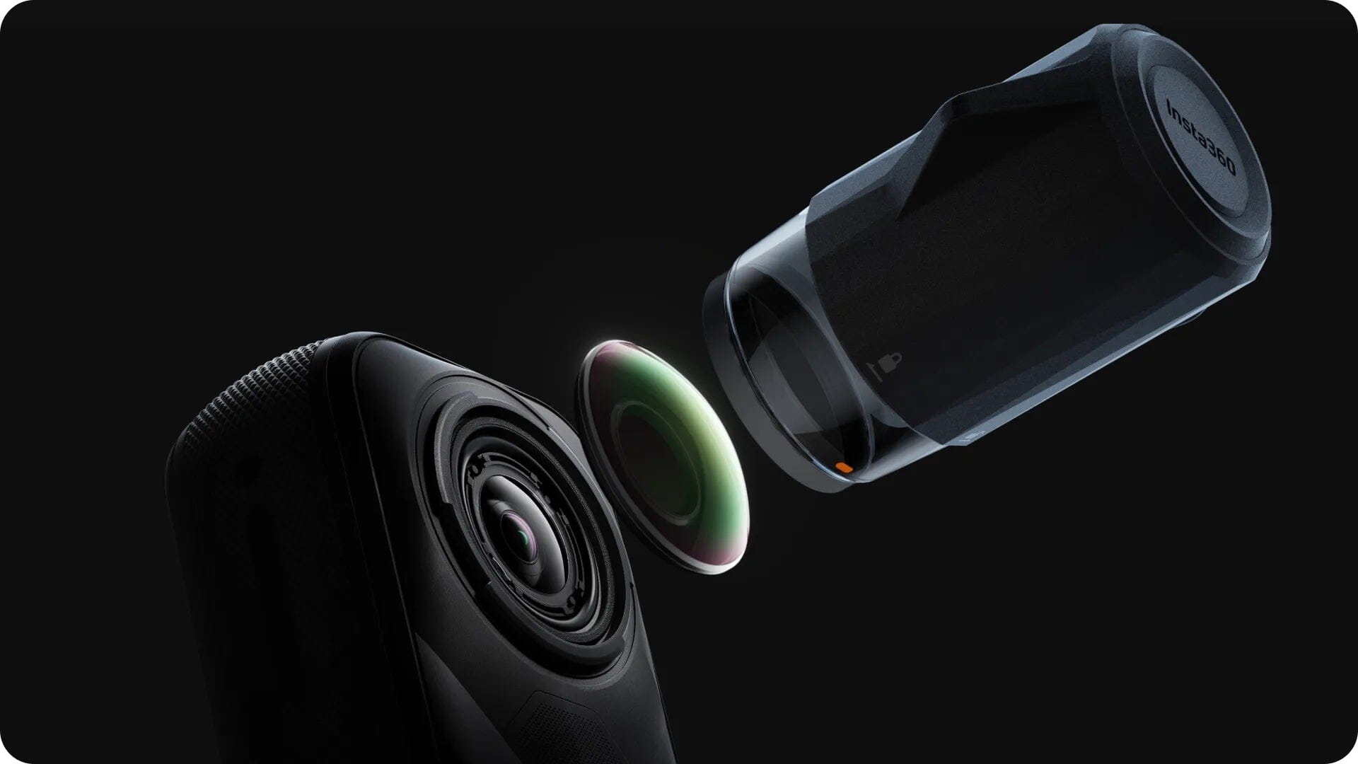 Insta360 X5 Replacement Lens Complete Kit EVOGimbals.com 