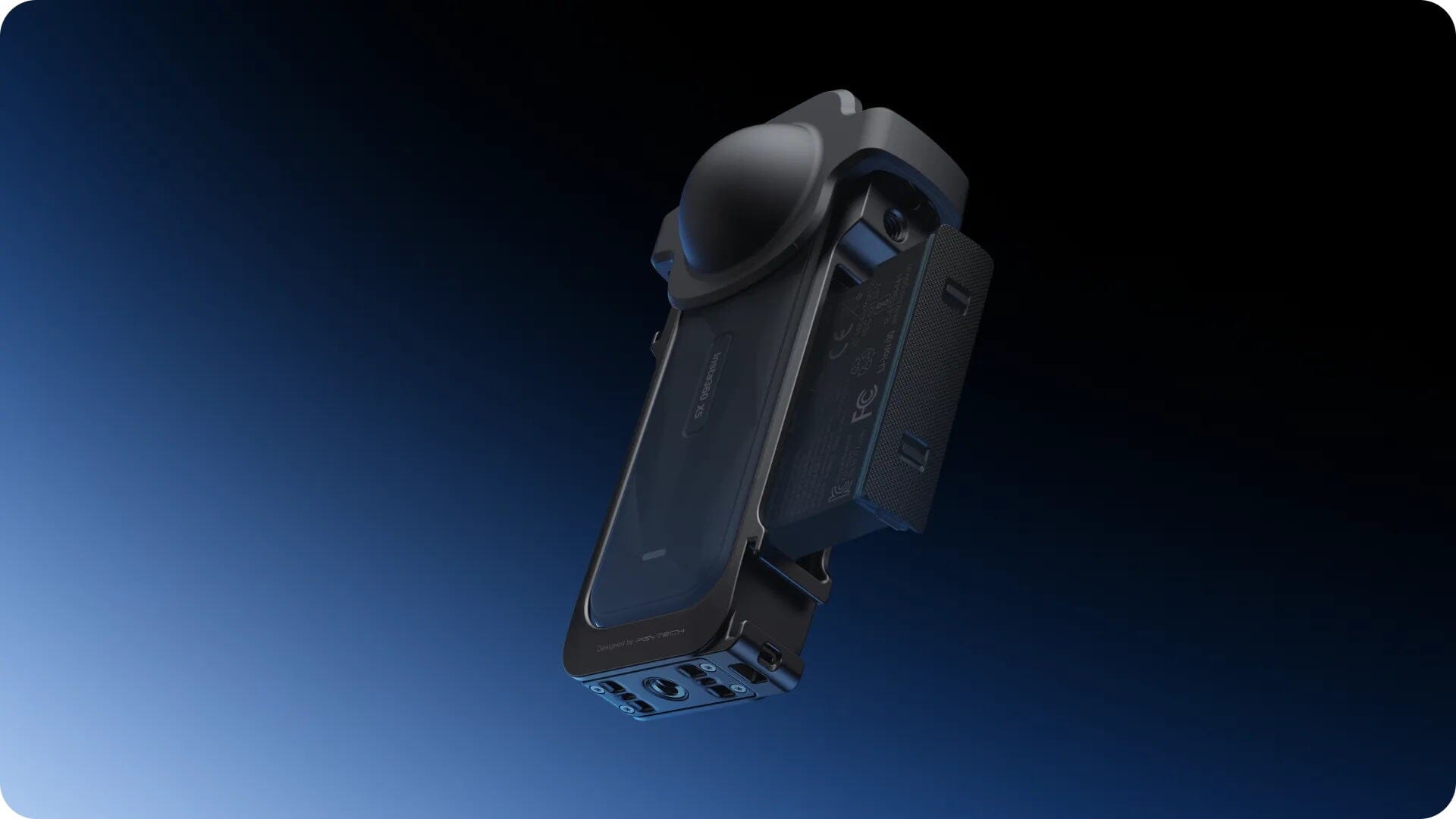 insta360 X5 Utility Frame, Multifunction Utility Frame, Aluminum Cage with Silicone Lens, Protective Cold Shoe Interface with 1/4" Threads Cold Shoe Mount Folding Fingers EVOGimbals.com 