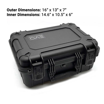 Duo Transport Case for Action Cameras, Gimbals and Smartphone Stabilizers Case EVO Gimbals 