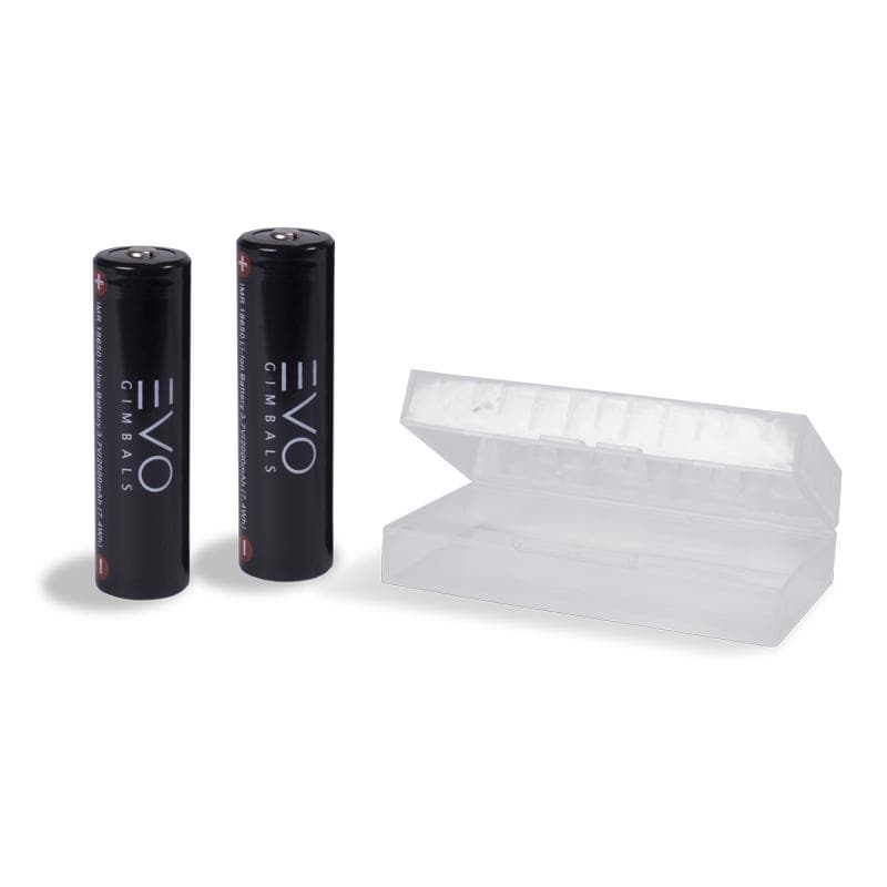 EVO Gimbals 18650 Li-Ion Batteries for GP-PRO 3.7V, 2000mAh (2 Pack) EVO Gimbals 18650 Li-Ion Batteries for GP-PRO 3.7V, 2000mAh (2 Pack)