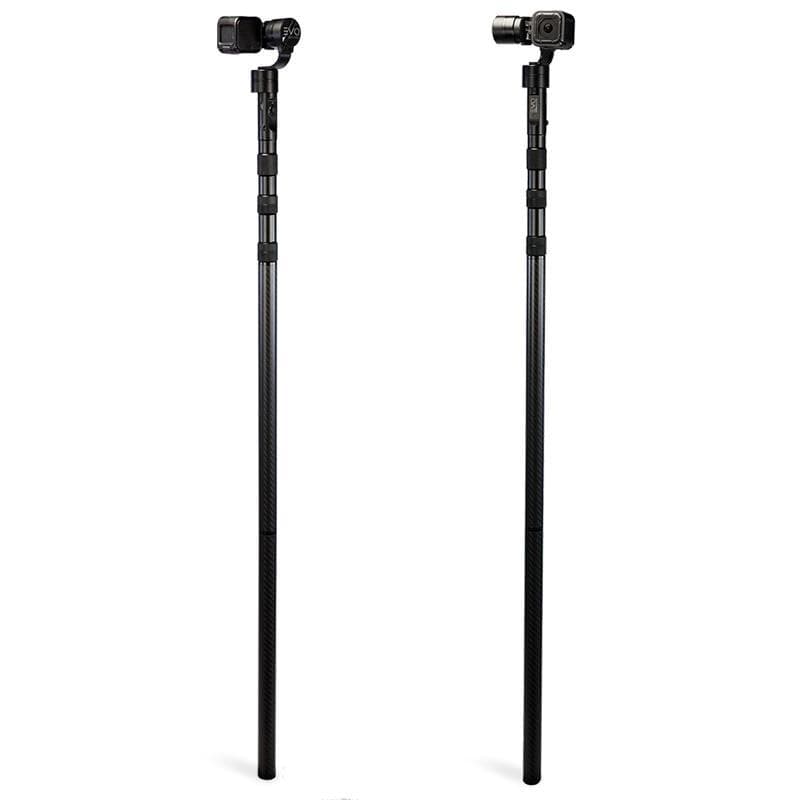 EVO 25mm 3K Carbon Fiber Extension Pole Set Extension Pole EVO Gimbals 