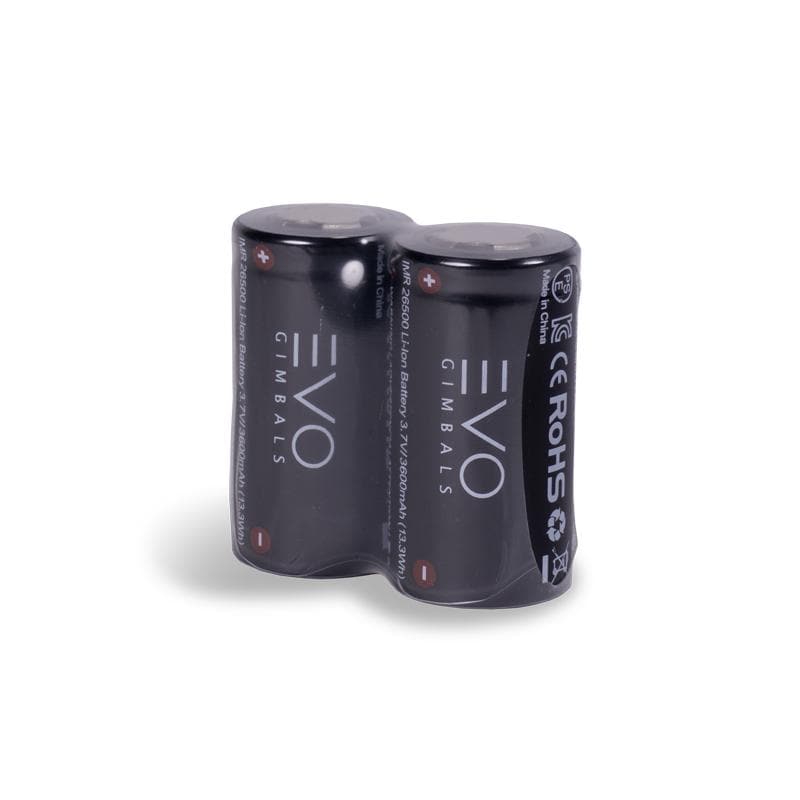 EVO Gimbals IMR 26500 Li-Ion Battery Set for EVO Rage-S and Rage Gen2