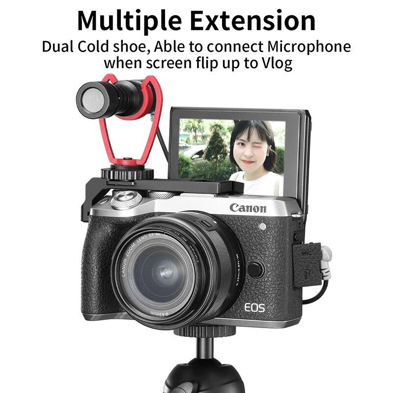 Hot Shoe Extension Bracket R038 for Canon M6 Mark II Camera Cages Ulanzi 
