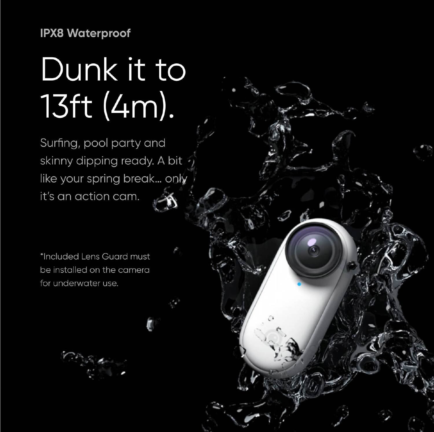 ビデオカメラ insta360 GO2 #2380 小型アクションカメラ「Insta360 GO 2」にストレージ64GBモデル