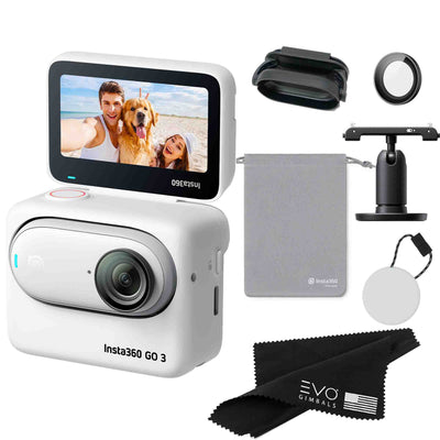 Insta360 GO 3 – Waterproof Tiny Mighty Action Camera Action Camera EVOGimbals.com CINSABKA-64GB-Carry Bag 