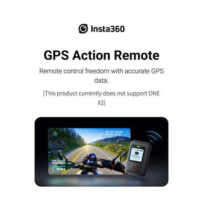 Insta360 GPS Action Remote for X3/X2/RS/R Remote Control Insta360 