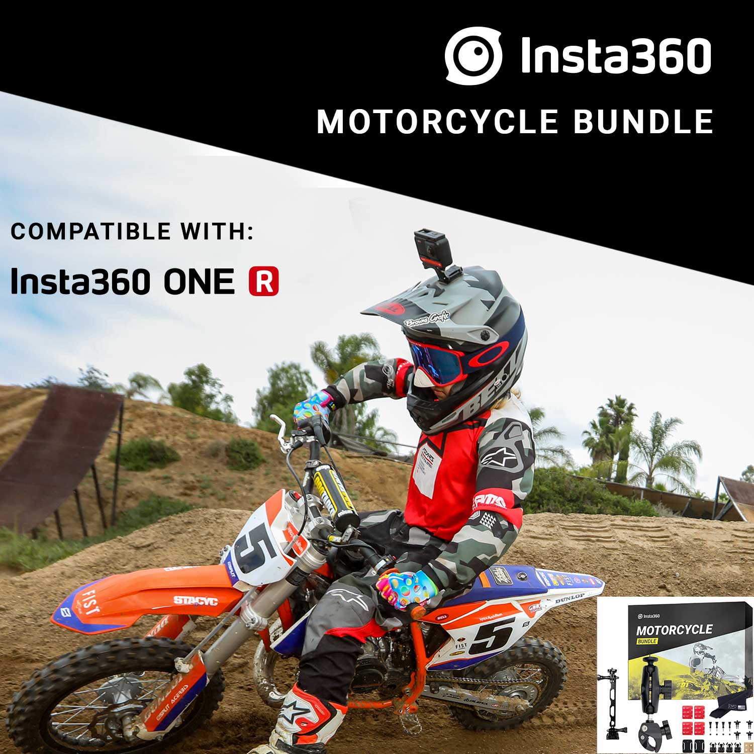 EVO Gimbals Motorcycle Bundle Mounting Kit