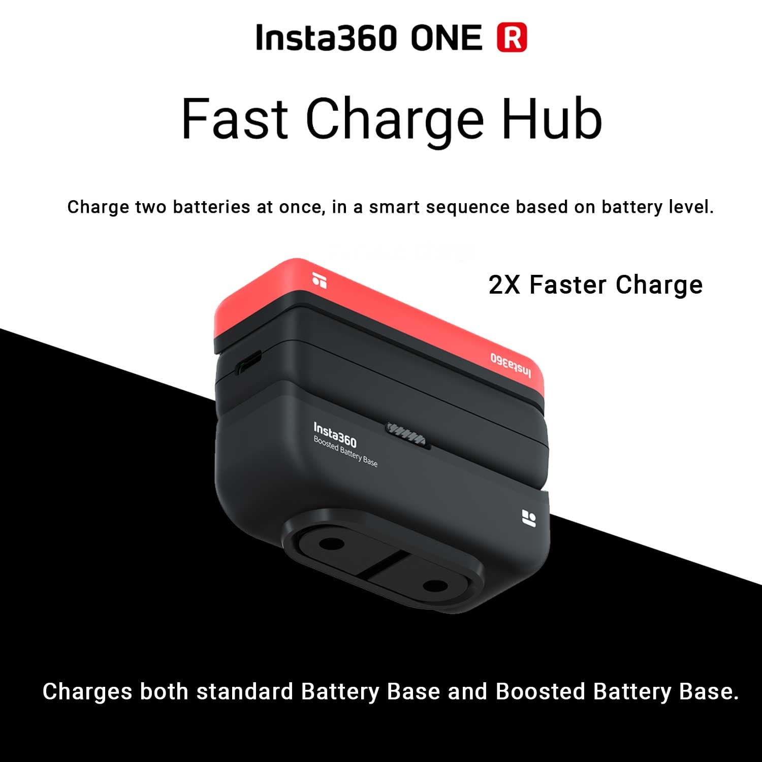 Insta360 ONE R Fast Charge Hub - Dual Battery Base Charger