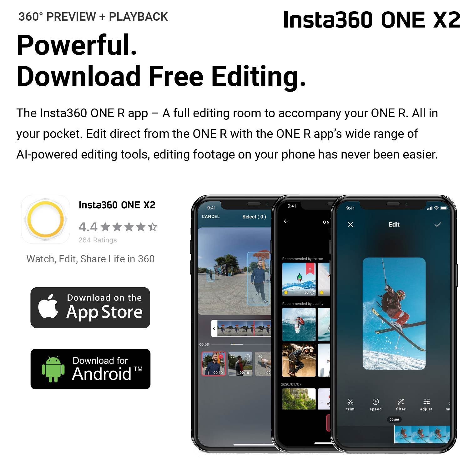 Insta360 ONE X2 360 camera Insta360 