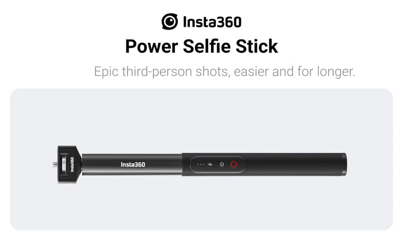 Insta360 - Power Selfie Stick, for X3 and ONE X2