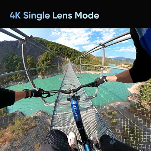 Insta360 X3 - Waterproof 360 Action Camera Bundle Includes Extra Battery, Charger, Invisible Selfie Stick, Lens Guard & Memory Card 360 camera EVOGimbals.com 