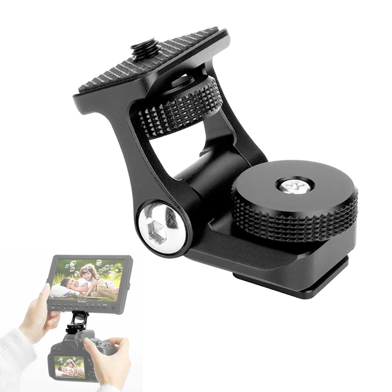 R007 Field Monitor Mount with 180 Tilt Mount Ulanzi 