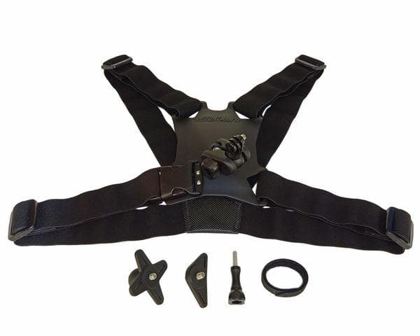 Stuntman Chest Harness for GoPro Action Cameras - Contents in the package